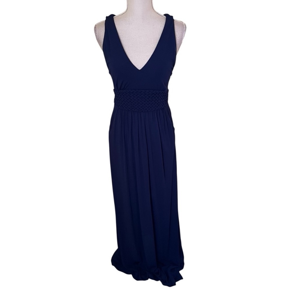 Maeve Deep Blue Maxi Dress - Picture 3 of 8
